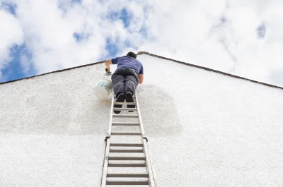 Peinture extérieure à Épervans — façades et ravalement